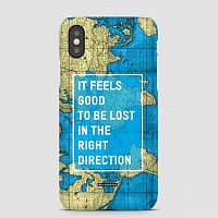 It Feels Good - World Map - Phone Case