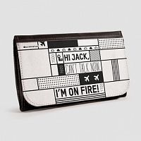 Hi Jack, can't talk now, I'm on fire! - Wallet