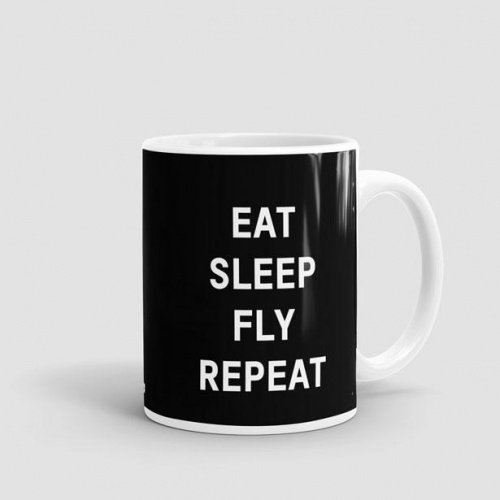Eat Sleep Fly - Mug