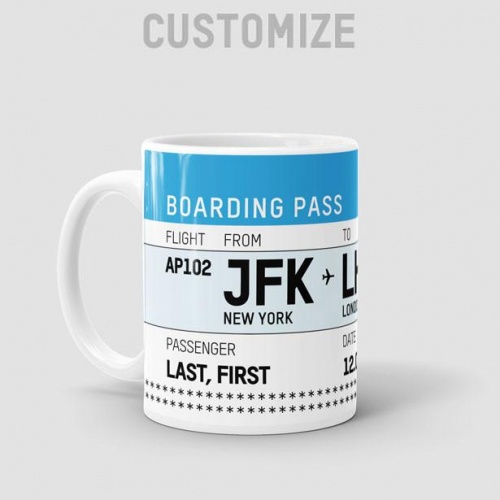 Boarding Pass - Mug