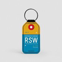 RSW - Leather Keychain