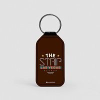 The Strip - Leather Keychain