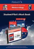 Pooleys Air Presentations – Meteorology Student Pilot's Work Book (b/w no text)