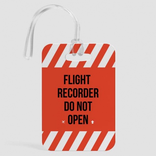 Flight Recorder - Luggage Tag