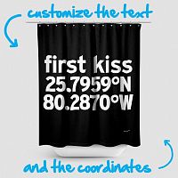 Coordinates - Shower Curtain