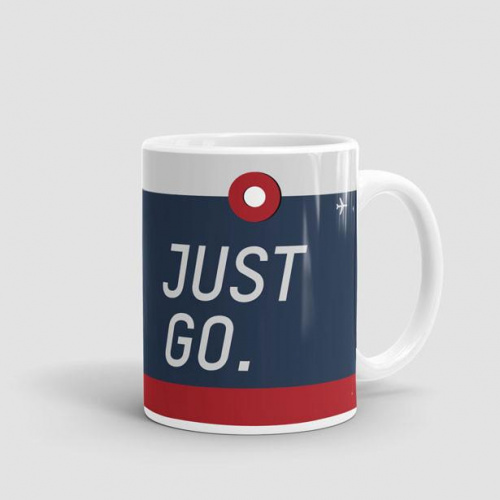 JUST GO - Mug