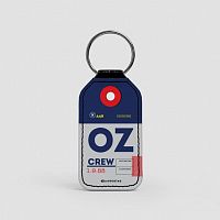 OZ - Leather Keychain