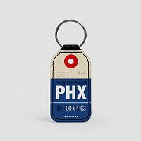 PHX - Leather Keychain