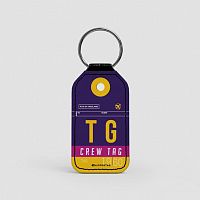 TG - Leather Keychain