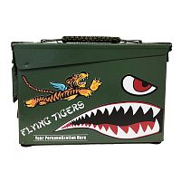 Personalized Flying Tigers Authentic 30 CAL Ammo Can