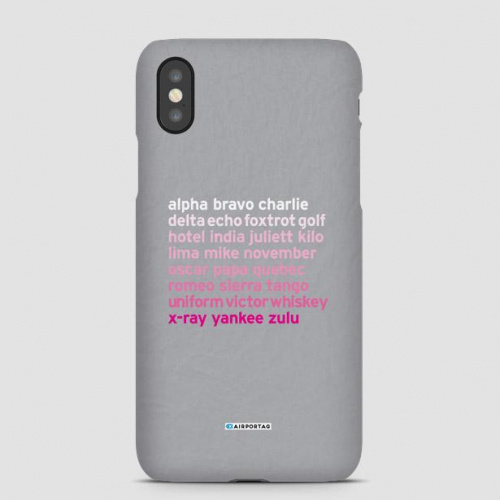 NATO Phonetic Alphabet - Phone Case