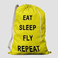 Eat Sleep Fly - Laundry Bag