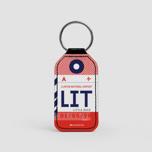 LIT - Leather Keychain