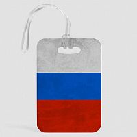 Russian Flag - Luggage Tag