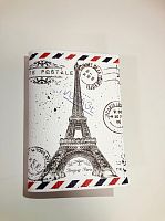 Обложка с рисунком "Eiffel Tower"