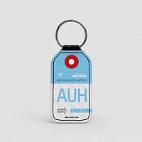 AUH - Leather Keychain