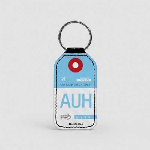 AUH - Leather Keychain