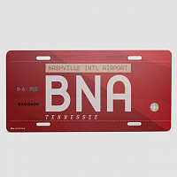 BNA - License Plate