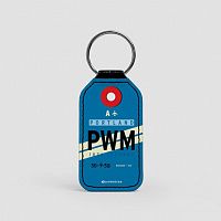 PWM - Leather Keychain