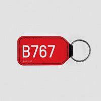 B767 - Tag Keychain