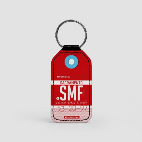 SMF - Leather Keychain