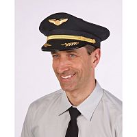 Gold Airline Captain's Cap