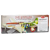 P-51 Mustang Large WWII Balsa Wood Fighter Model Kit
