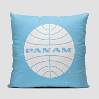 Pan Am Logo - Throw Pillow