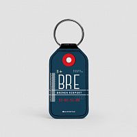 BRE - Leather Keychain