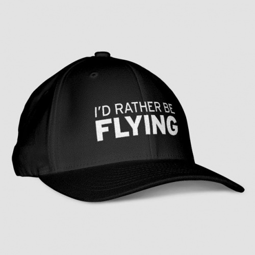 I'd Rather Be Flying - Classic Dad Cap