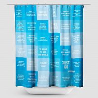 Travel Quotes - Shower Curtain