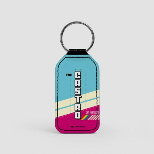 Castro - Leather Keychain