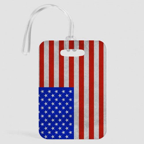 USA Flag - Luggage Tag