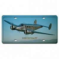 Beechcraft License Plate Cover