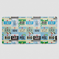 Brazilian Airports - License Plate