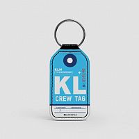 KL - Leather Keychain