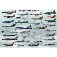 Genealogy Modern Warplanes 1,000 Piece Puzzle
