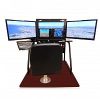 Redbird Flight Simulator Horizon Side Monitors