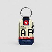 AF - Leather Keychain