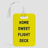 Home Sweet Flight Deck - Luggage Tag