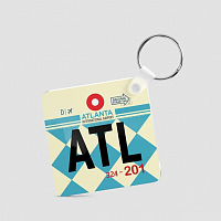 ATL - Square Keychain