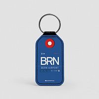 BRN - Leather Keychain