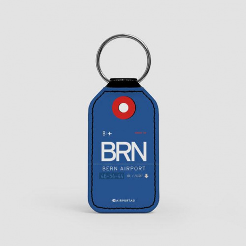 BRN - Leather Keychain