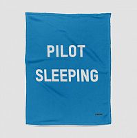 Pilot Sleeping - Blanket