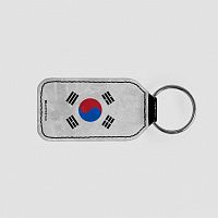 South Korean Flag - Leather Keychain