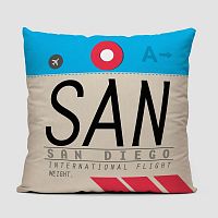 SAN - Throw Pillow