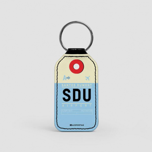 SDU - Leather Keychain