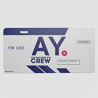 AY - License Plate