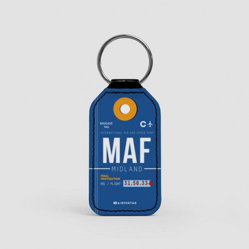 MAF - Leather Keychain