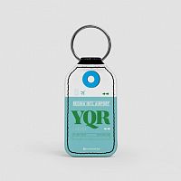 YQR - Leather Keychain